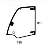 Kramer 1245 dverové horné ľavé sklo 73874