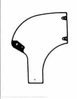 Obrázok produktu ANTONIO CARRARO TGF8900R TGF9400S dverové ľavé sklo