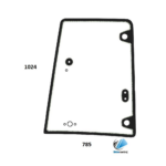 CAT 427F2 428F2 432F2 444F2 bočné horné pravé sklo