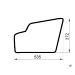JCB 8014 8014CTS 8016 8016CTS 8018 8018CTS 8020 8020CTS dverové dolné sklo